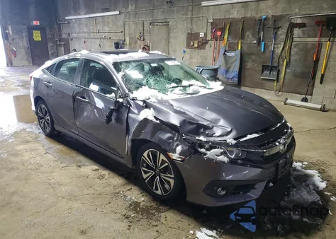 2016 Honda Civic Ex z USA, uszkodzony, nr VIN 19XFC1F30GE205800